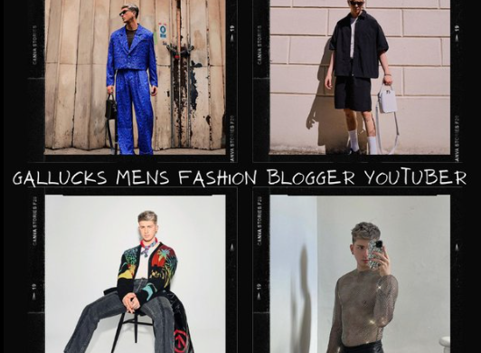 gallucks mens fashion blogger youtuber